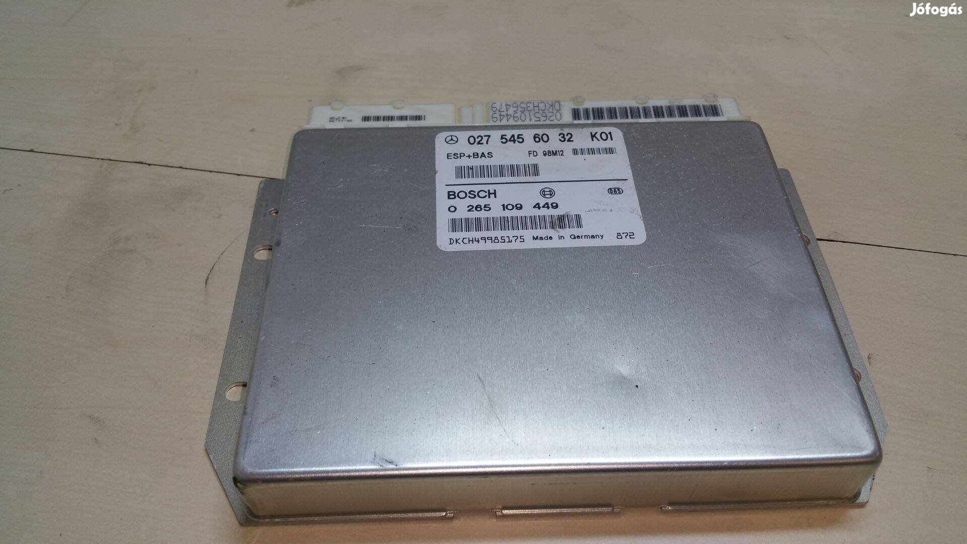 Mercedes A osztály W168 ESP BAS modul elektronika