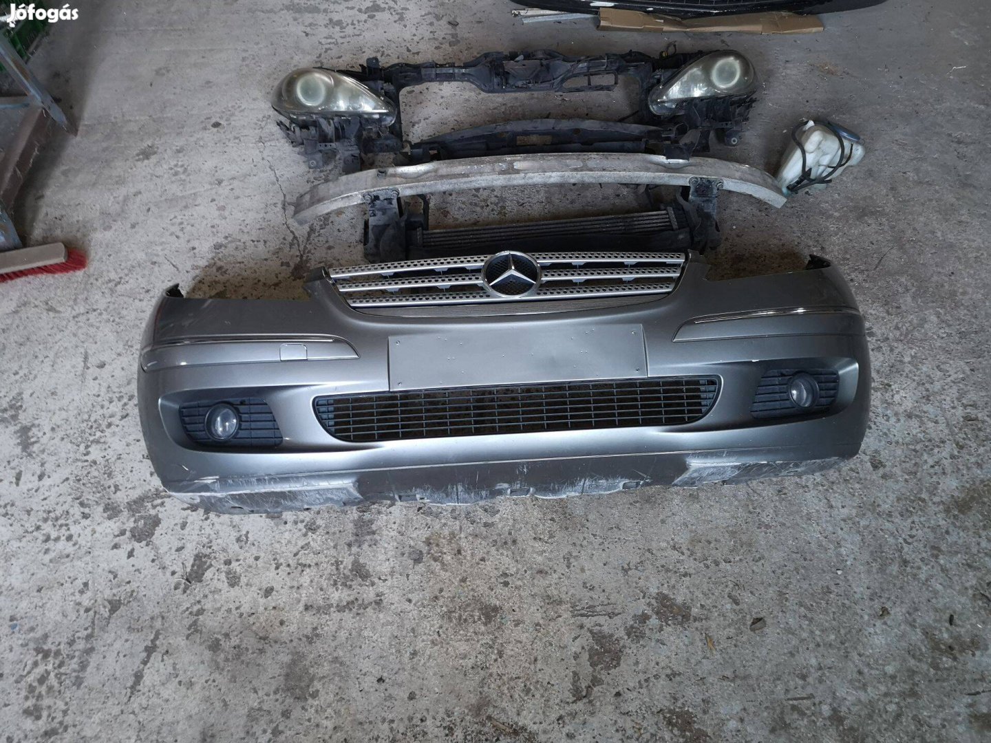 Mercedes A w169 lökhárító Gyári komplett!!+hűtőcsomag+géptető stbstb