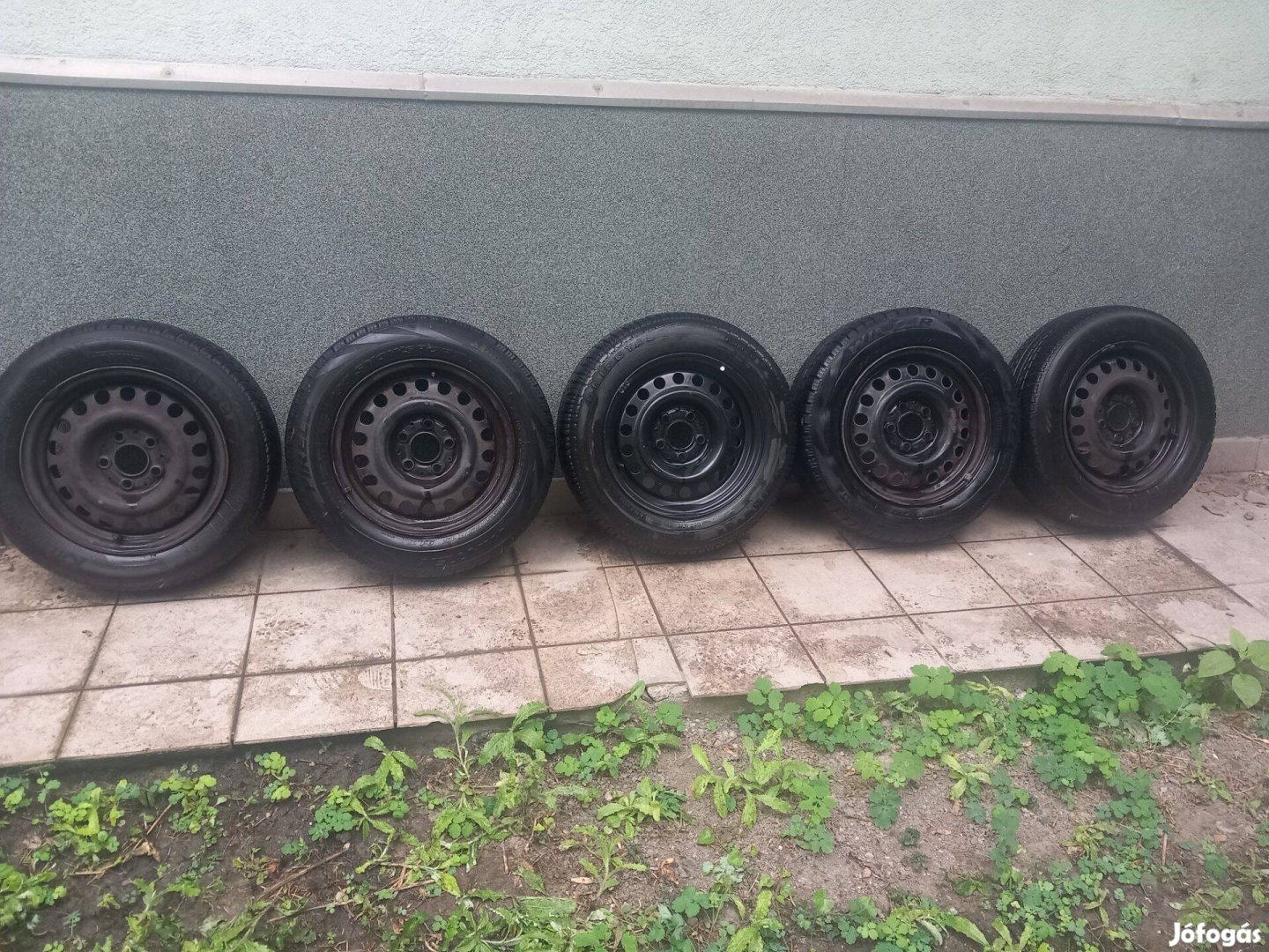 Mercedes Acélfelni Garnitúra 15"