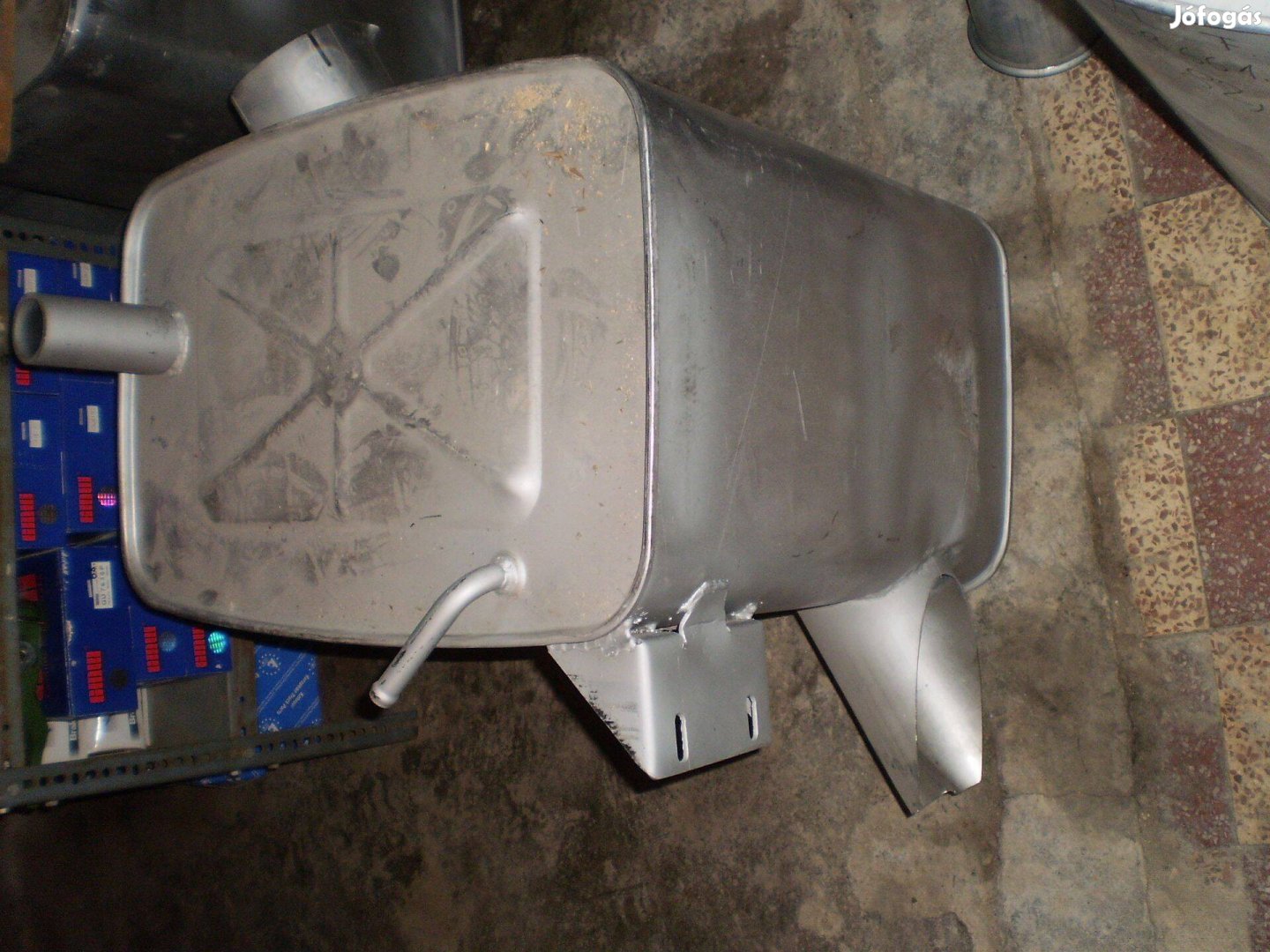 Mercedes Actros MP2, MP3, Axor, Econic kipufogódob Új!