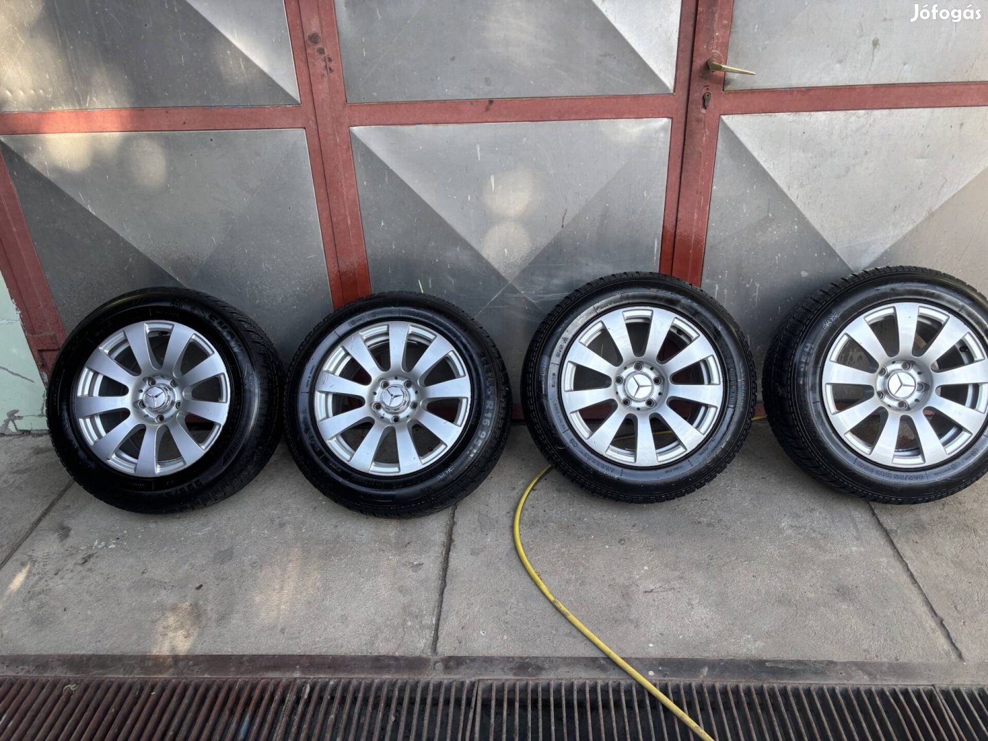 Mercedes Alufelni 16" garnitúra-téli gumiszettel