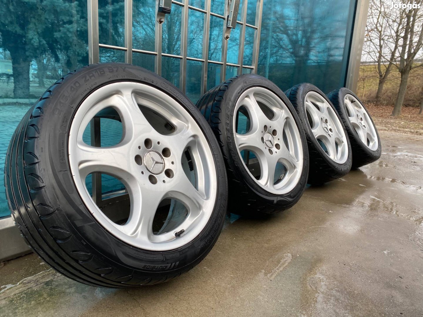 Mercedes Alufelni 18" 5x112 + nyomtáv