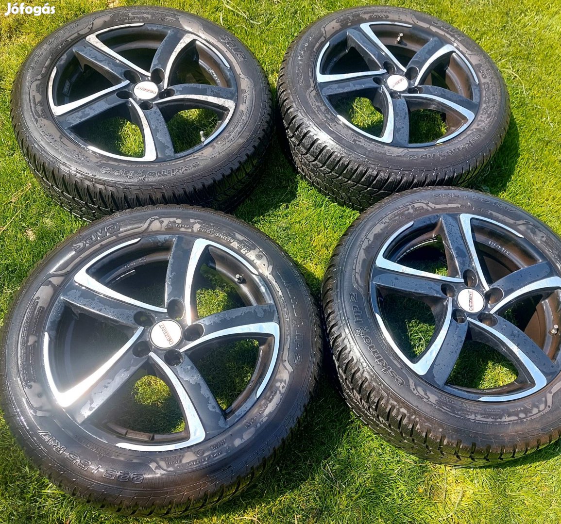 Mercedes Alutec  Alufelni Téli gummikkal