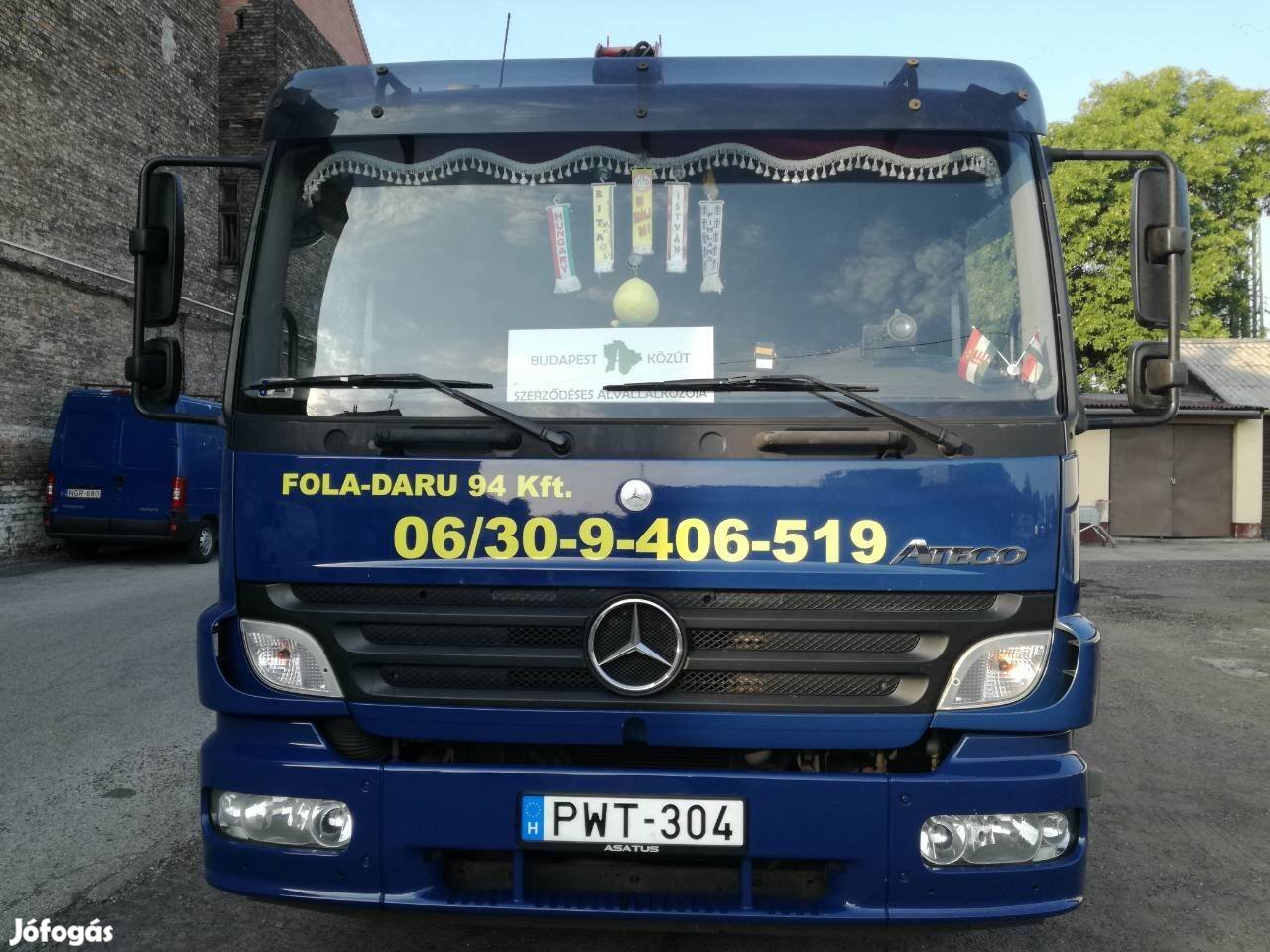 Mercedes Atego Darus 1223 Palfinger 9501Radió control