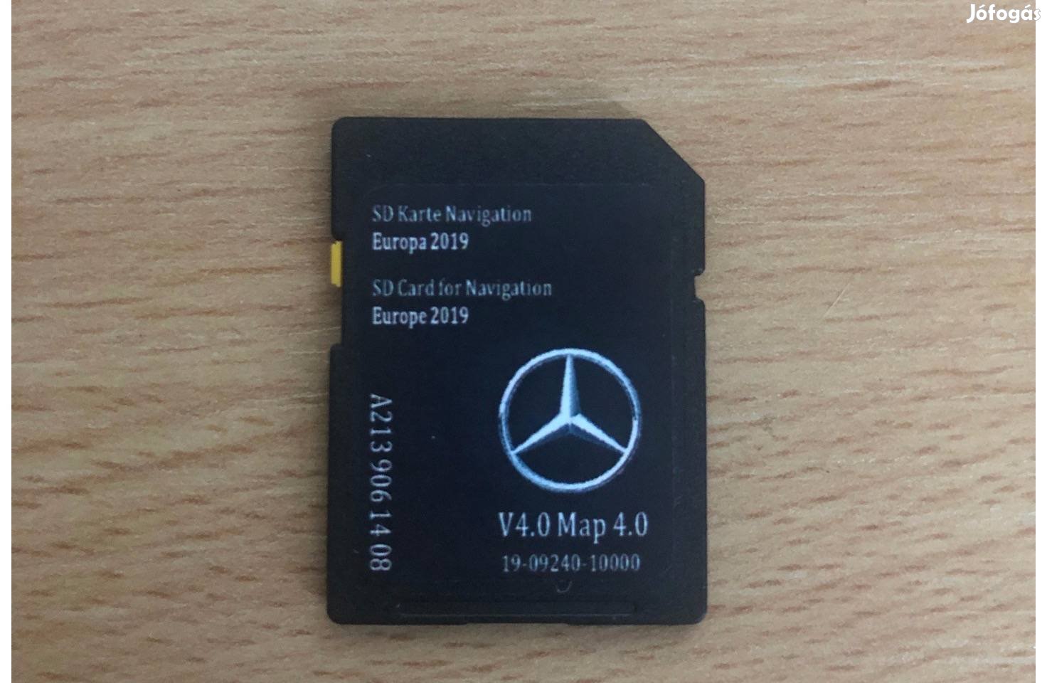 Mercedes Audio 20 NTG 5.5 2021/22 SD Navigáció frissítés