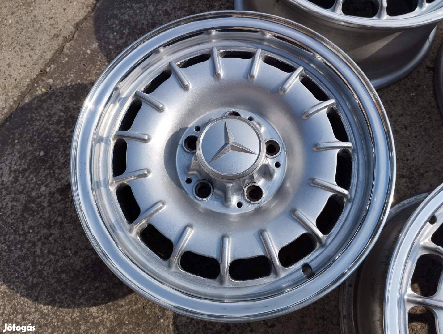 Mercedes Barock, 5x112, 66.6, et30, 6 - 6.5x14 (Polír peremmel)