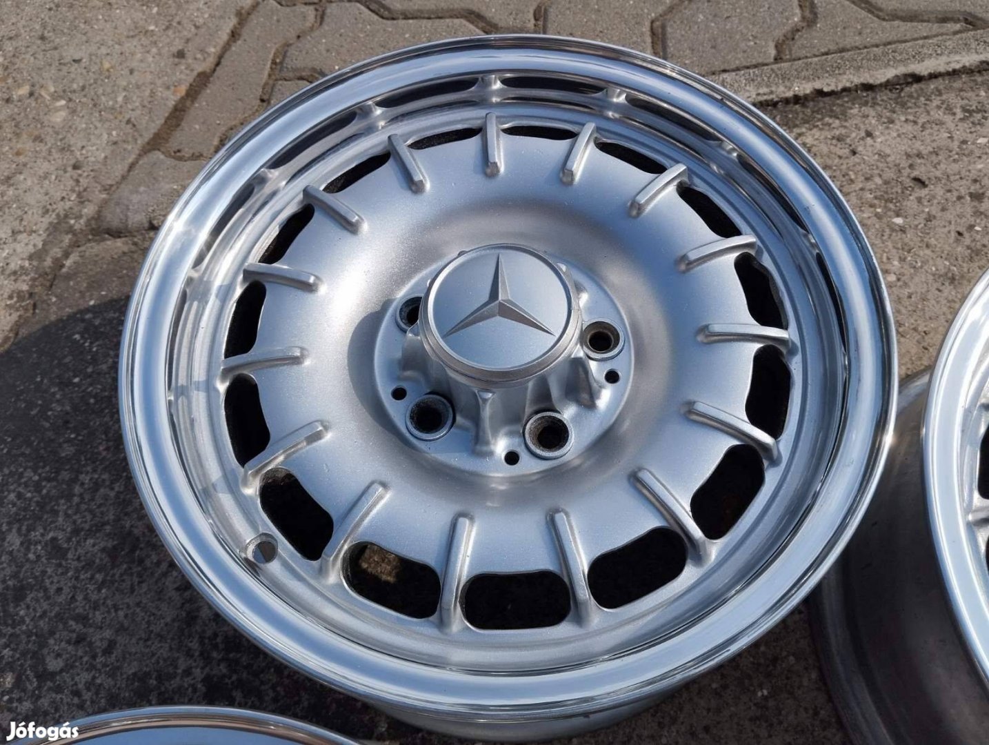 Mercedes Barock, 5x112, 66.6, et30, 6 - 6.5x14 (Polír peremmel)