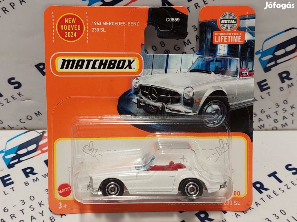 Mercedes-Benz 230 SL (1963) - 2024 86/100 - bliszteres -  Matchbox -