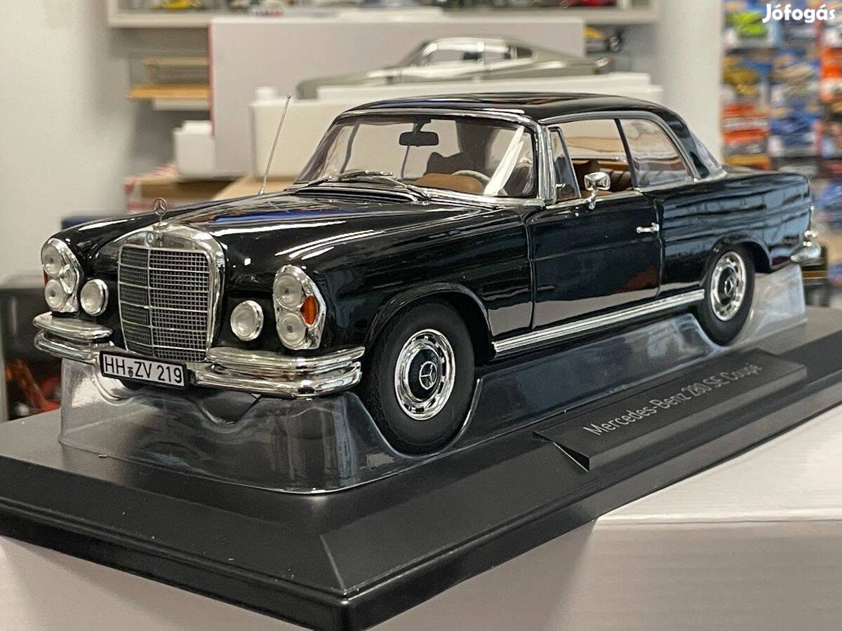 Mercedes-Benz 280 SE W111 Coupe 1969 1:18 Norev 183432