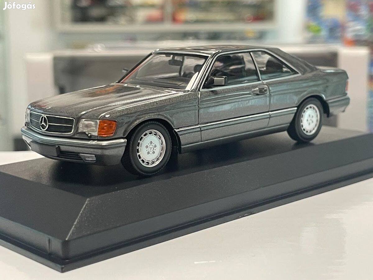 Mercedes-Benz 560 SEC C126 (W126 Coupe) 1986 1:43 Minichamps Maxichamp