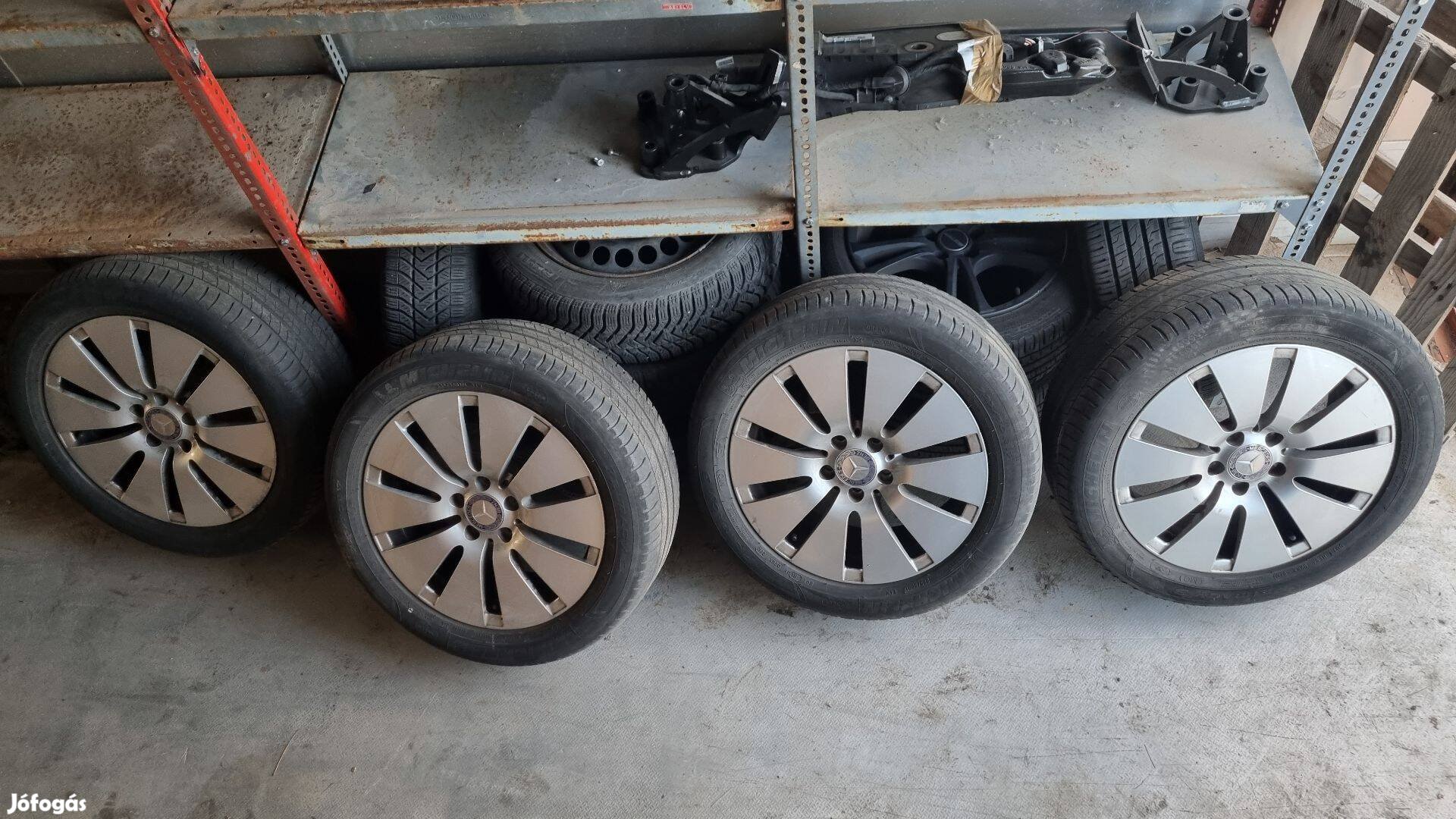 Mercedes Benz 5x112 17-es Alufelni Garnitúra gyári