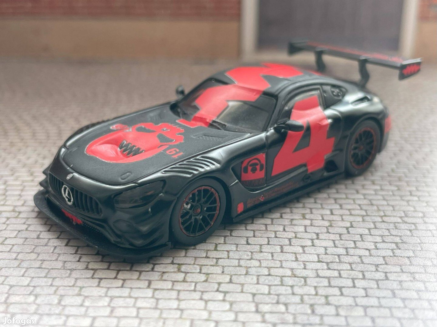 Mercedes Benz AMG GT3 modell autó - Tarmac 1:64 méret