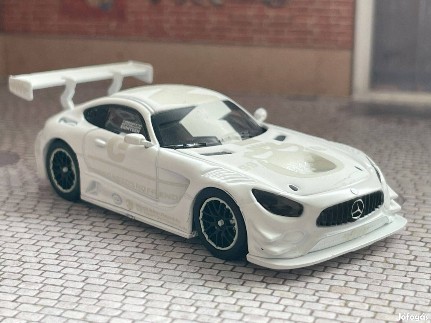 Mercedes Benz AMG GT3 modell autó - Tarmac 1:64 méret