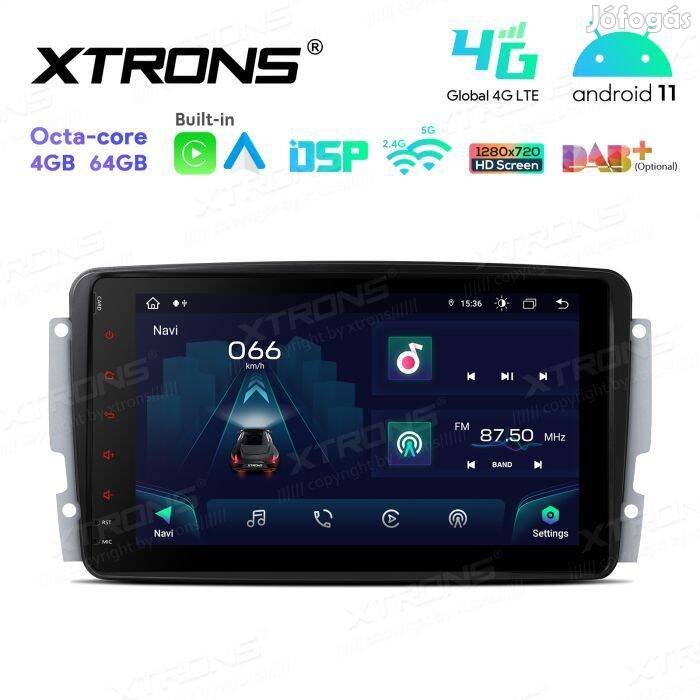 Mercedes-Benz A-W168 8" 4GB Android multimédia GPS WIFI Bluetooth
