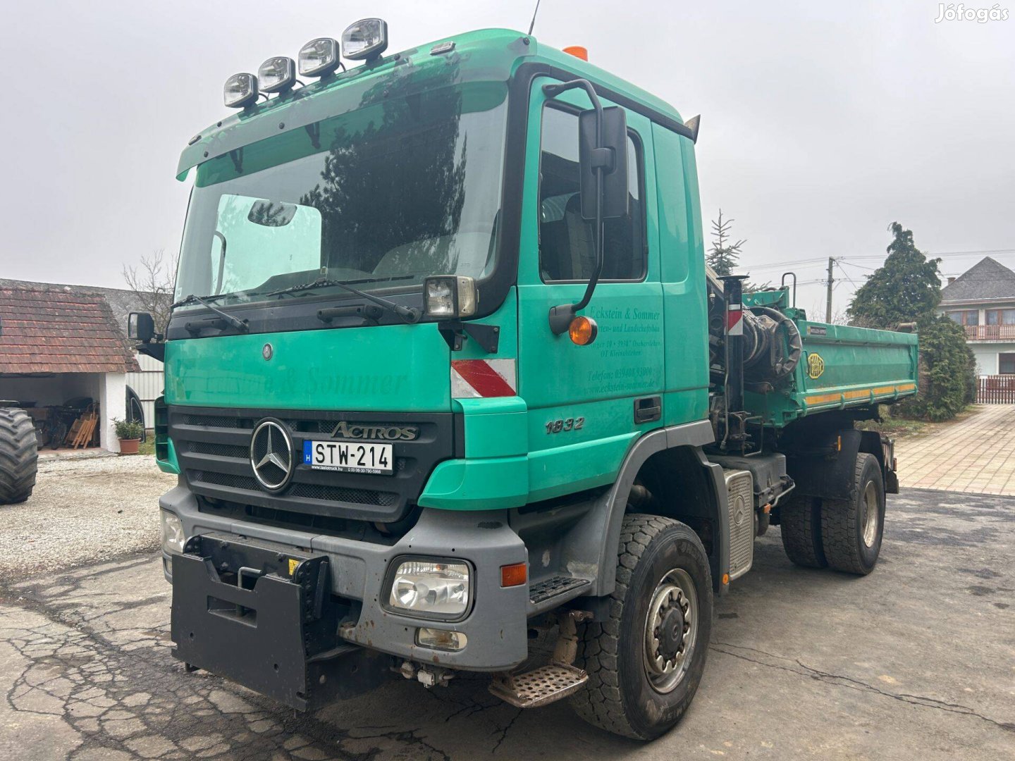 Mercedes Benz Actros 1832 AK 4x4 teherautó