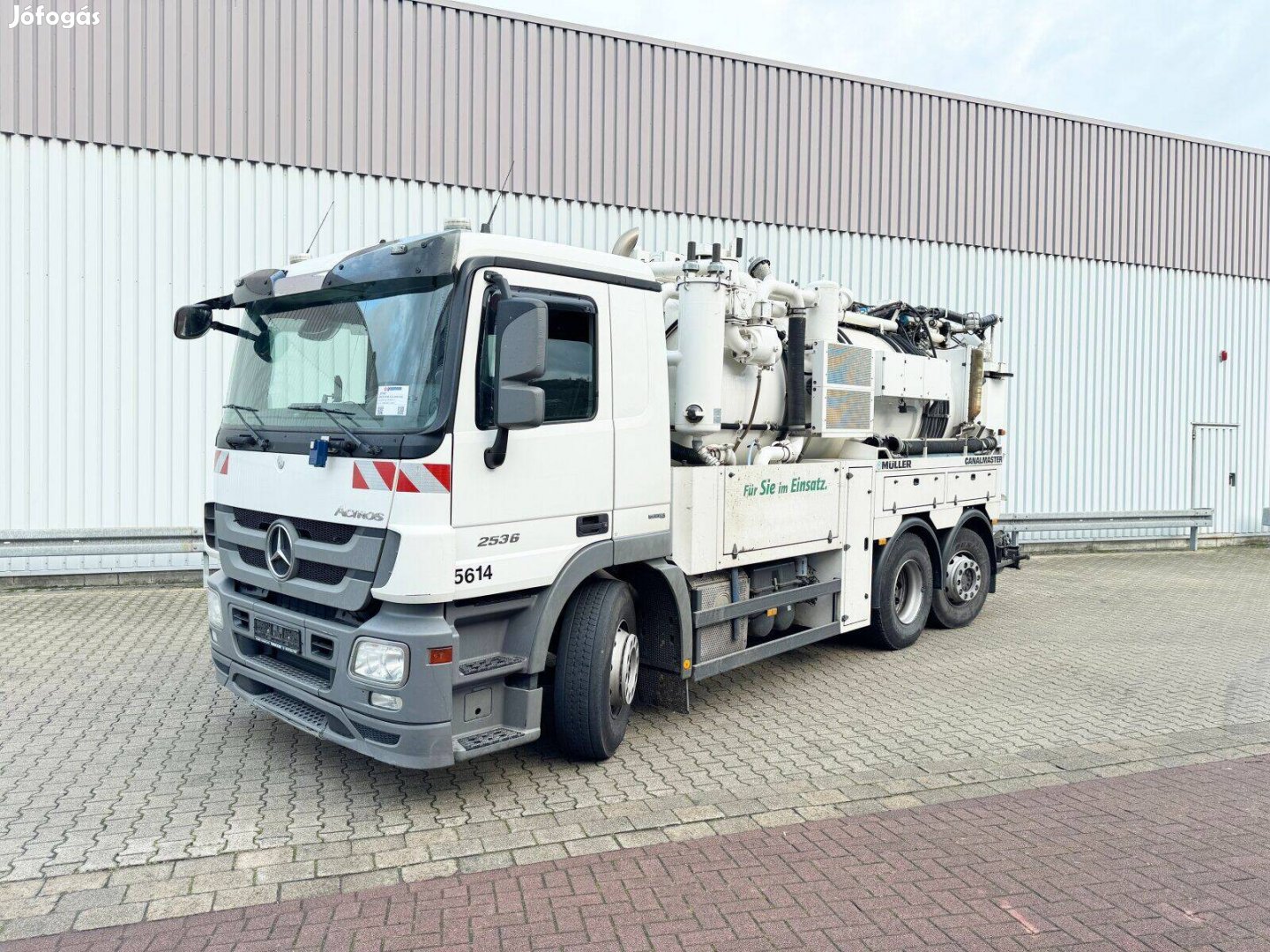 Mercedes-Benz Actros 2536 L 6X2 / 139.090 km / Lízing 20%-tól