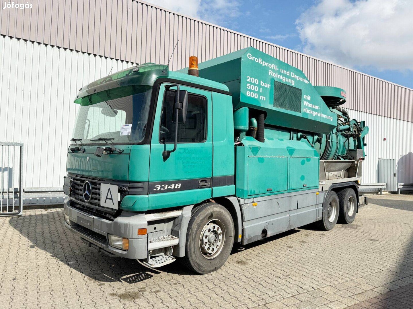 Mercedes-Benz Actros 3348 6X4 / 79.030 km / Lízing 20%-tól
