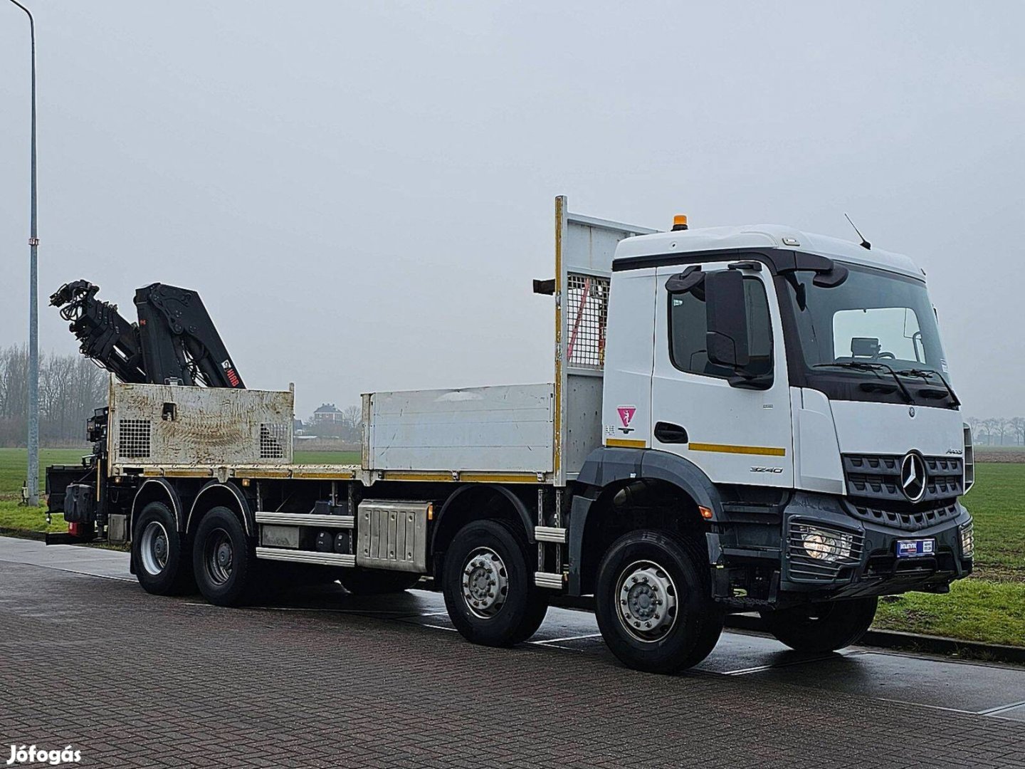 Mercedes-Benz Arocs 3240 Hiab 232Es5 / Üzemóra: 222 67