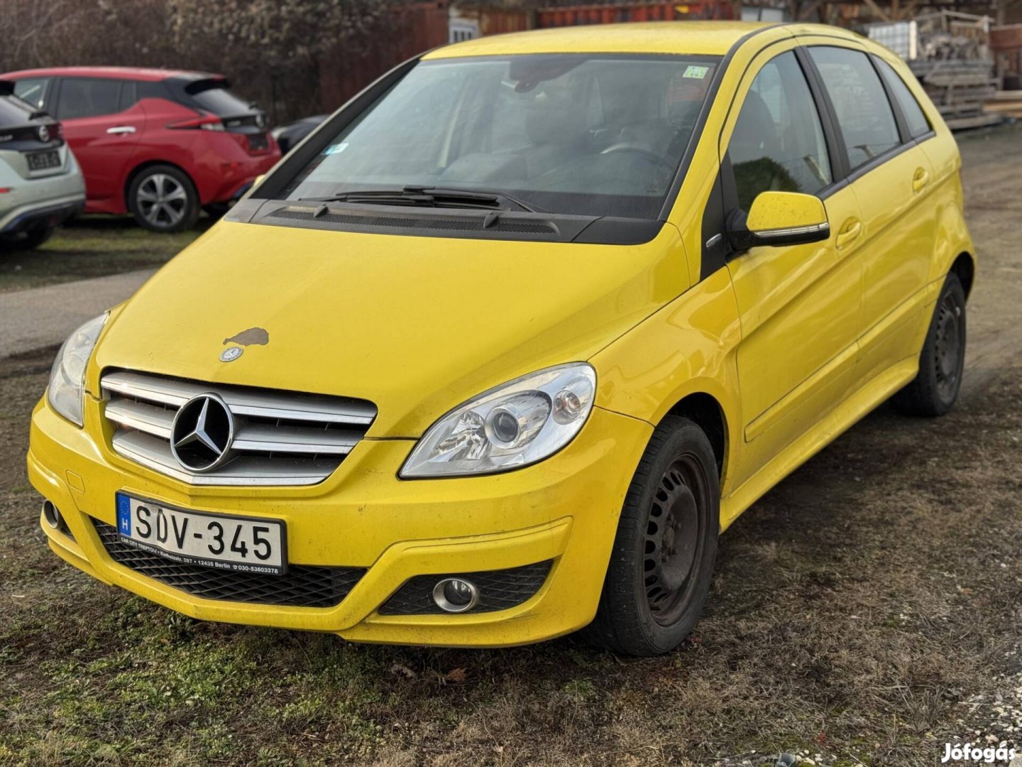 Mercedes-Benz B 180 Blueefficiency Gyári CNG!