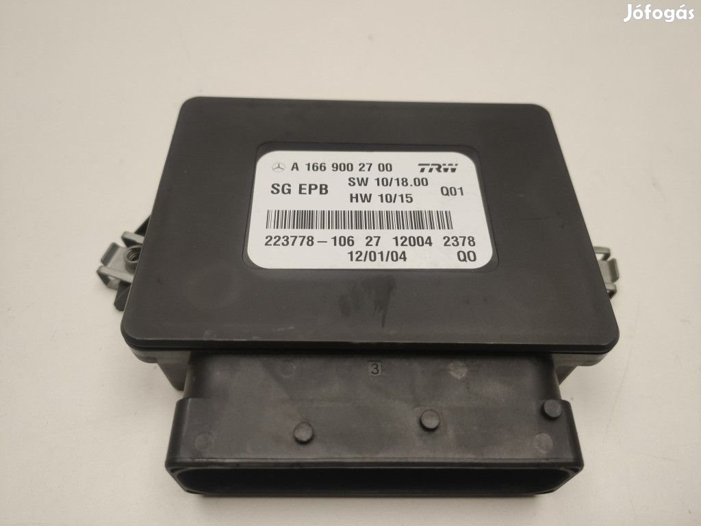 Mercedes Benz B-Osztály 246 Elektromos kézifék modul A1669002700