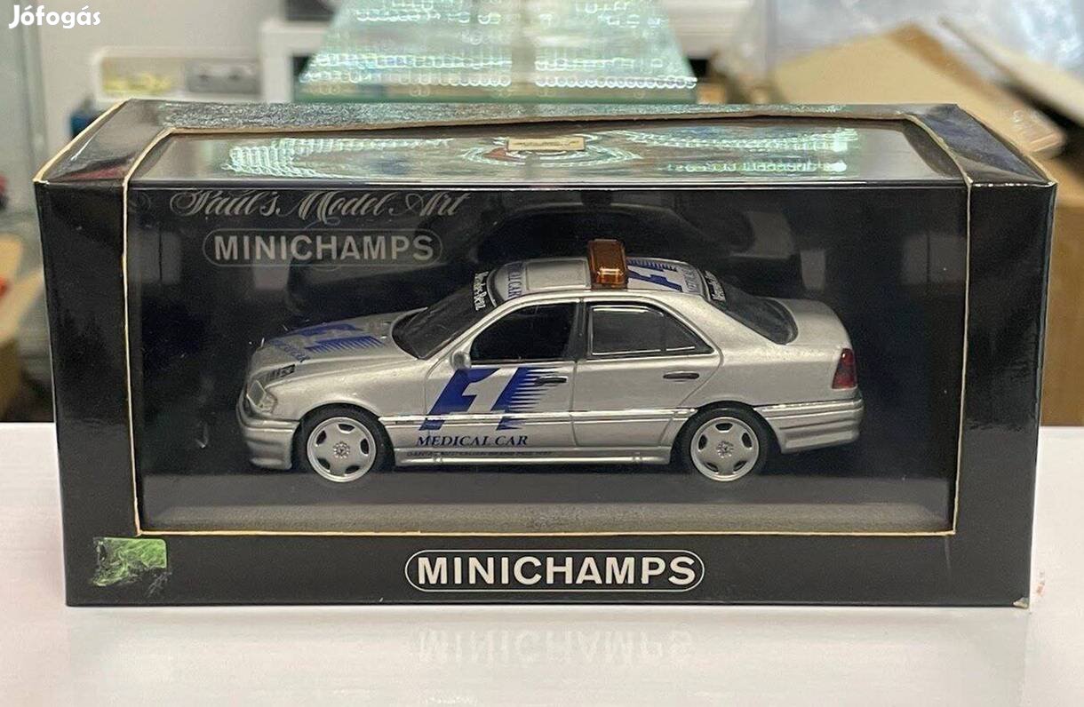 Mercedes-Benz C36 AMG W202 F1 Medical Car 1996-1997 1:43 Minichamps
