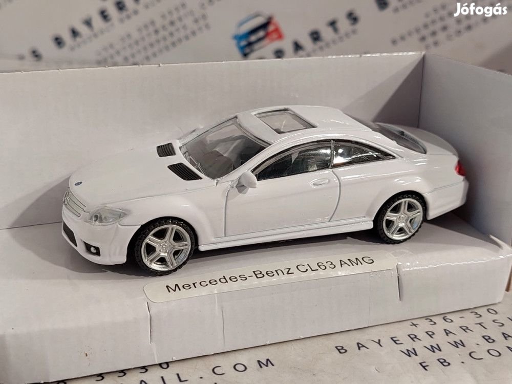 Mercedes Benz CL63 AMG - fehér -  Rastar - 1:43