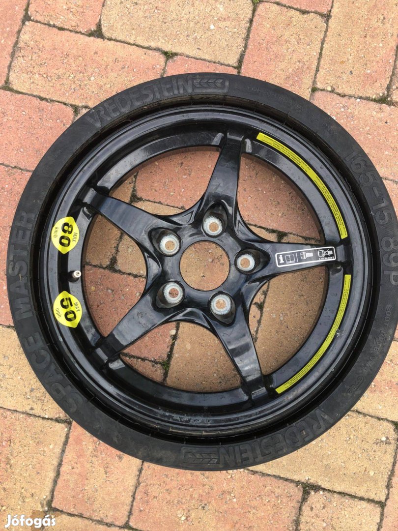 Mercedes-Benz C W203 R15 alakváltó pótkerék mankókerék 5x112