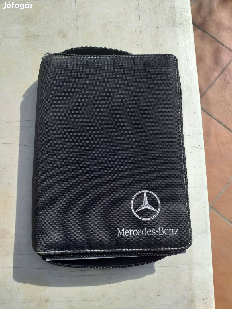 Mercedes-Benz C-osztály, gépkönyv leírás, gyári mappájában