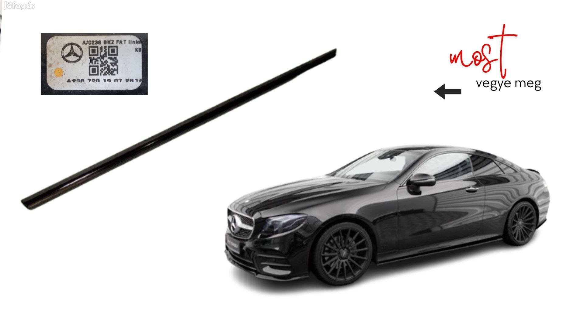 Mercedes-Benz E C238 bal első ajtó ablak tömítősín A23872019072B1