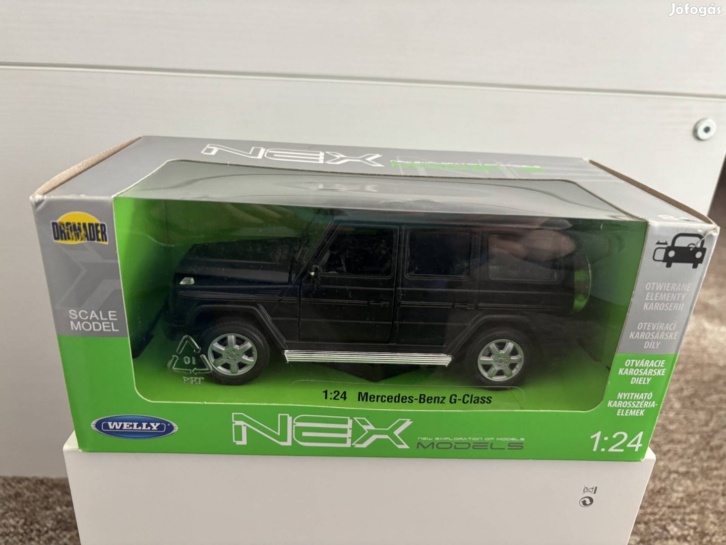 Mercedes-Benz G-Class fém modellautó 1:24 Welly Nex modell