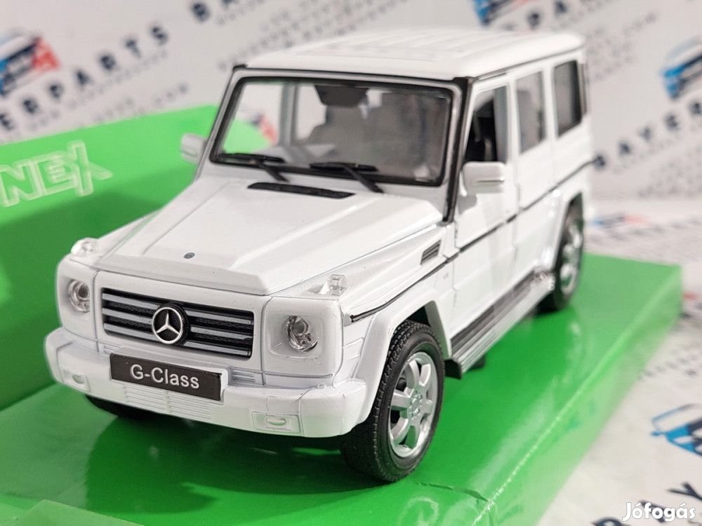 Mercedes Benz G osztály (2009) - fehér - Welly - 1:24