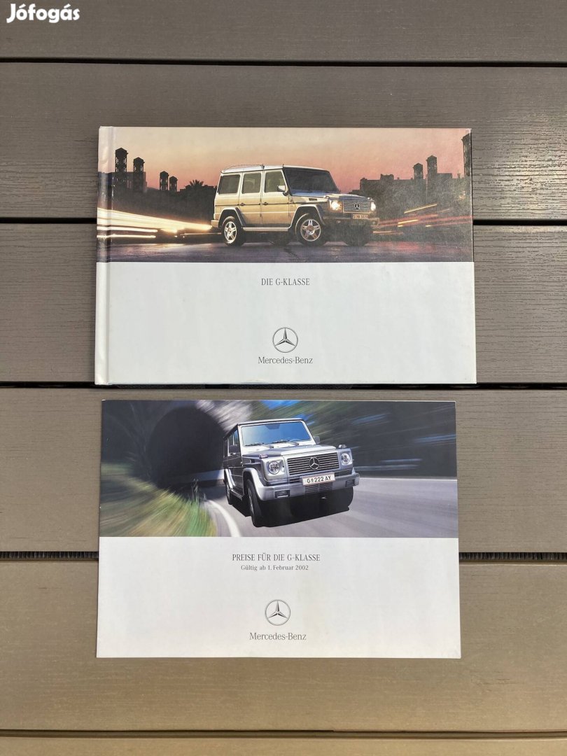 Mercedes Benz G osztaly katalogus + arlista G-Klasse