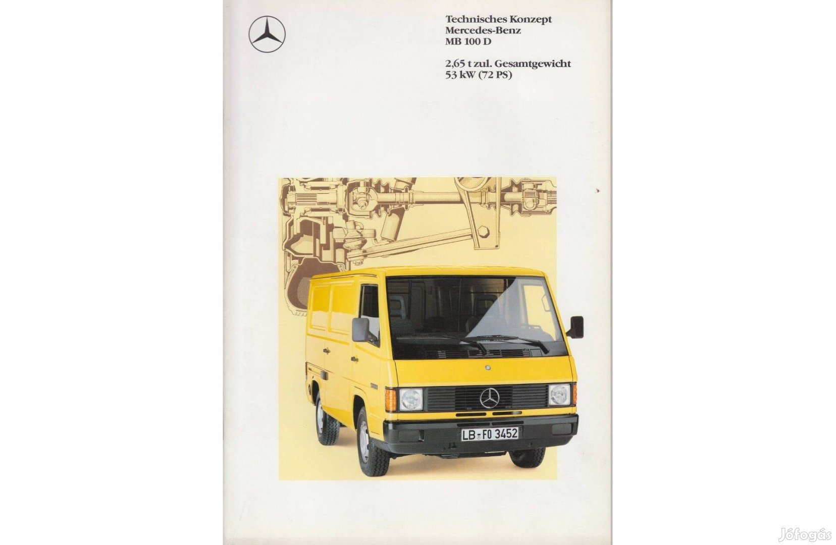 Mercedes-Benz MB 100 D prospektus