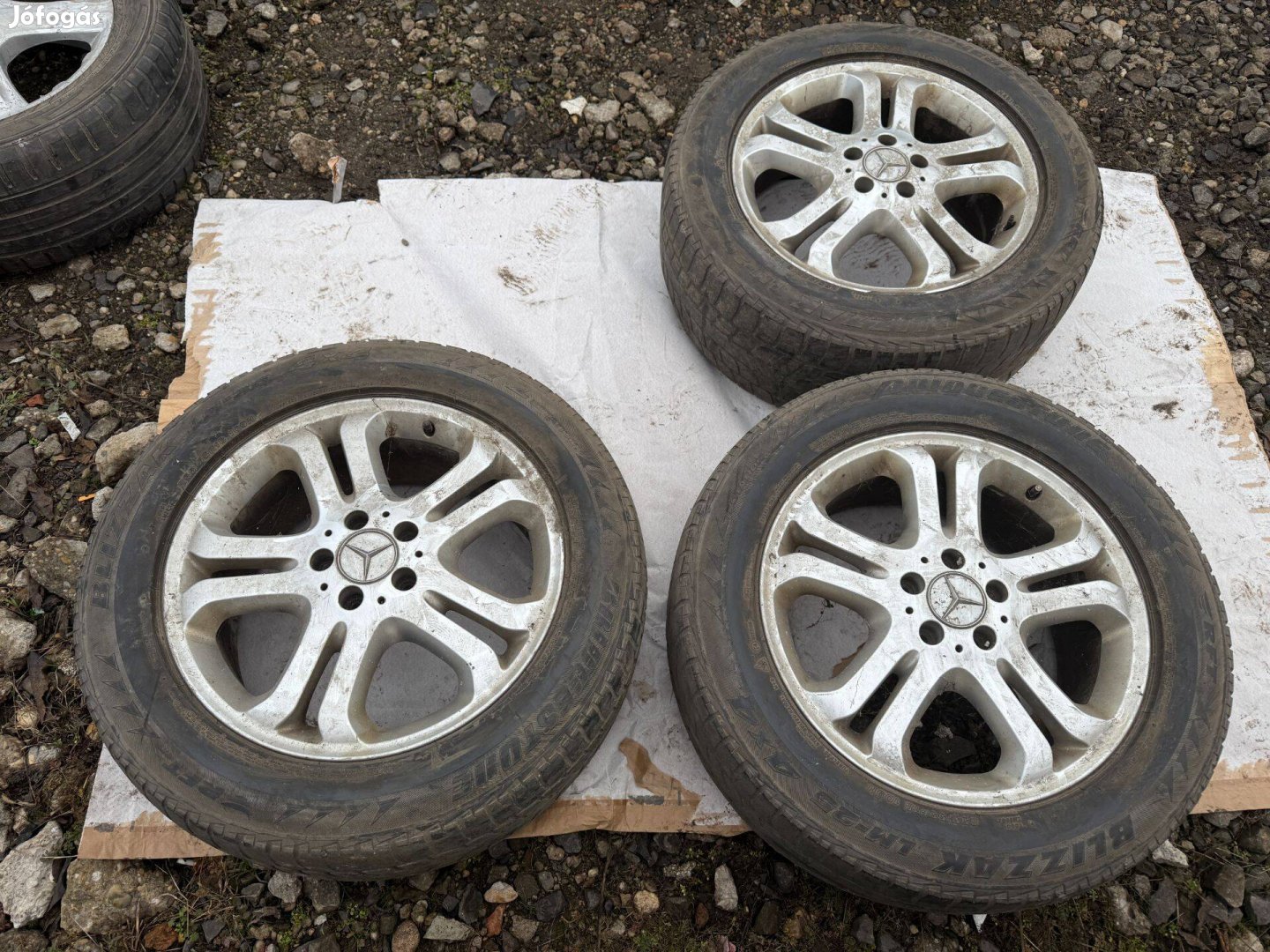 Mercedes Benz ML W164 Gyári 3db Alufelni 255/50 R18 18 col 18 colos A1