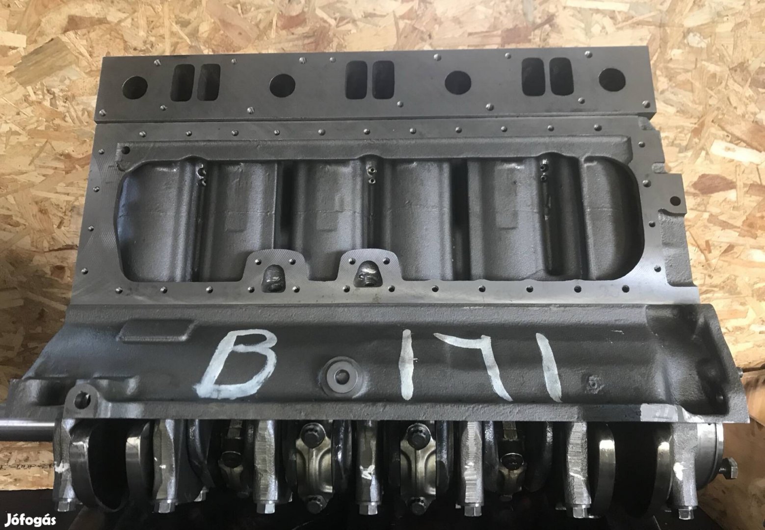 Mercedes Benz OM 366 fűzött blokk