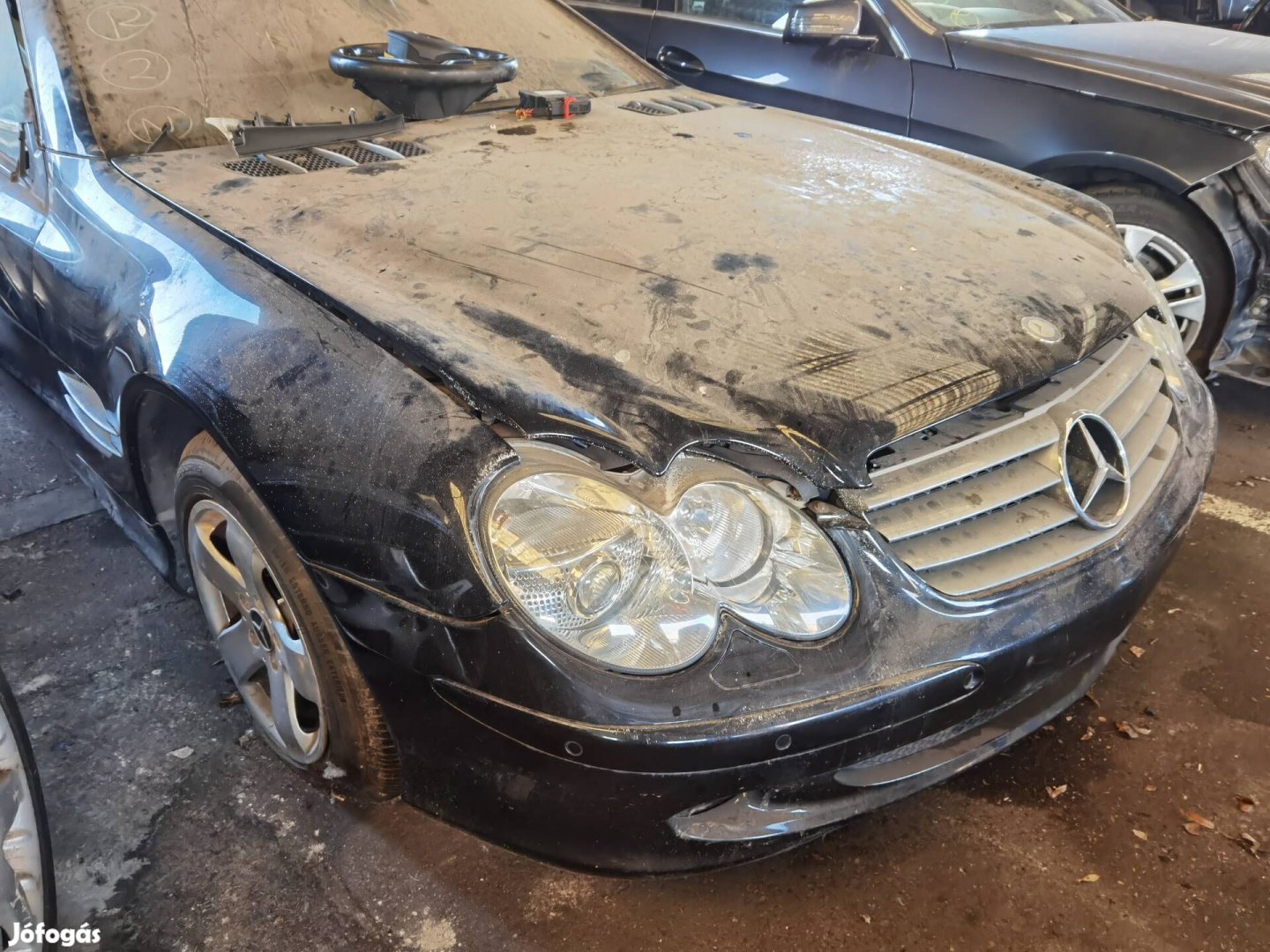 Mercedes Benz R230 SL komplett csavaros eleje 