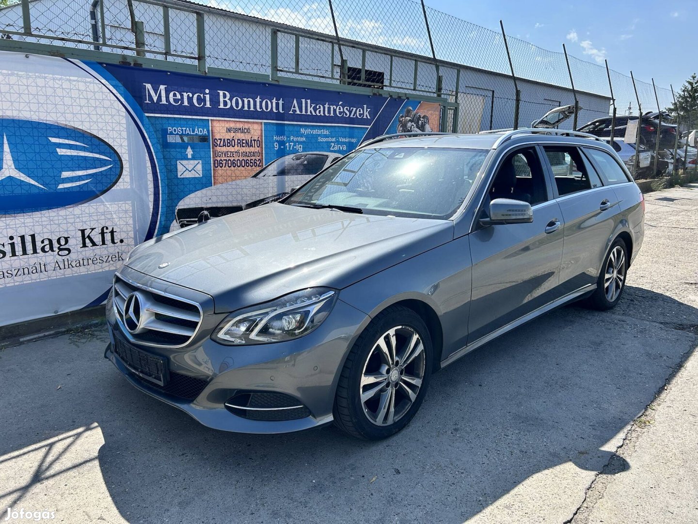 Mercedes Benz S212 E220CDI OM651924 bontás