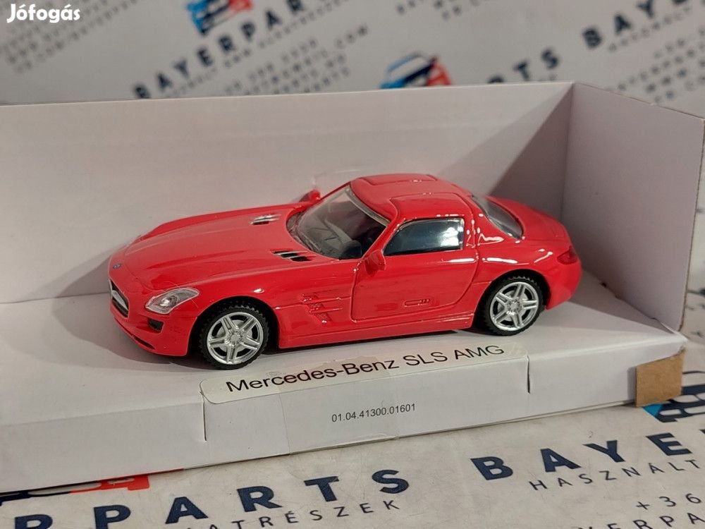 Mercedes Benz SLS AMG - piros -  Rastar - 1:43