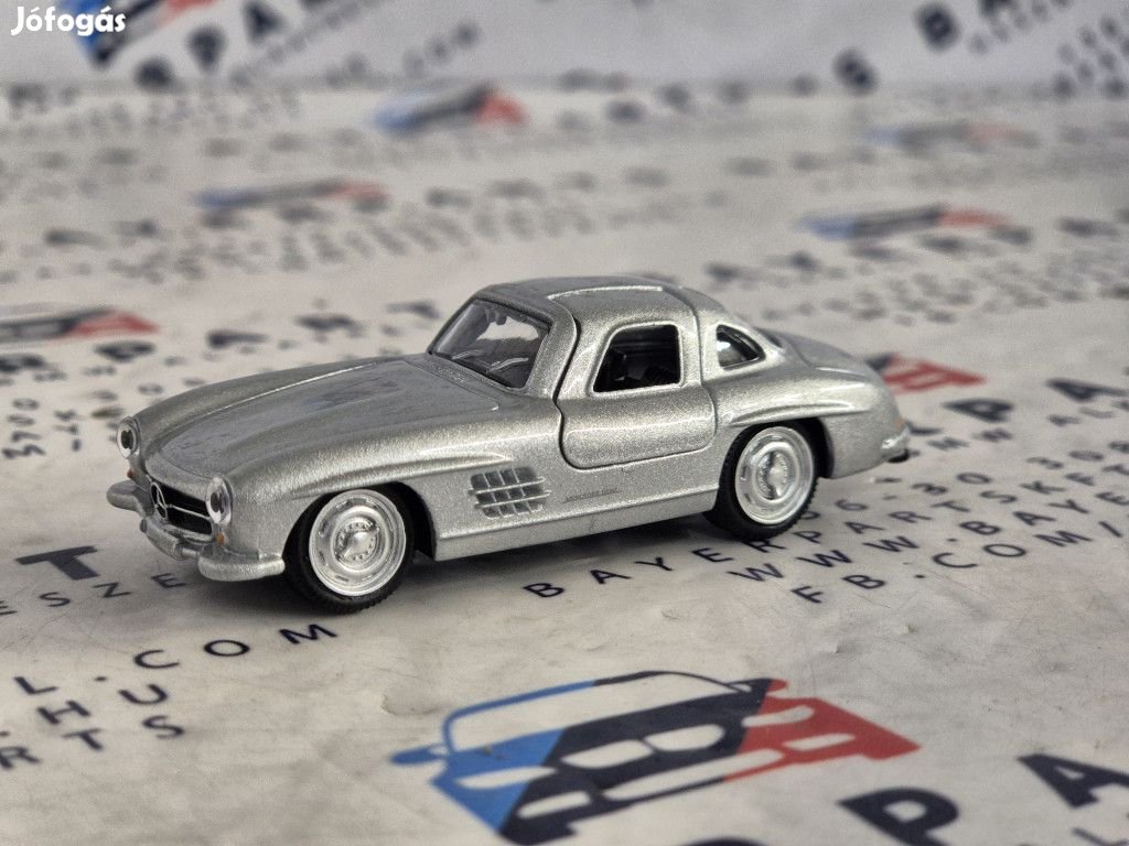 Mercedes Benz SL Class 300SL Coupe W198 (1954) -  Norev - 1:64