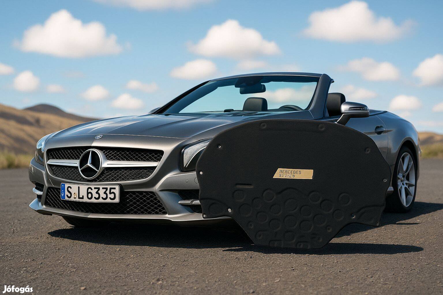 Mercedes-Benz SL-oszt. R231 (2012-20) motorháztető szigetelő panel A23