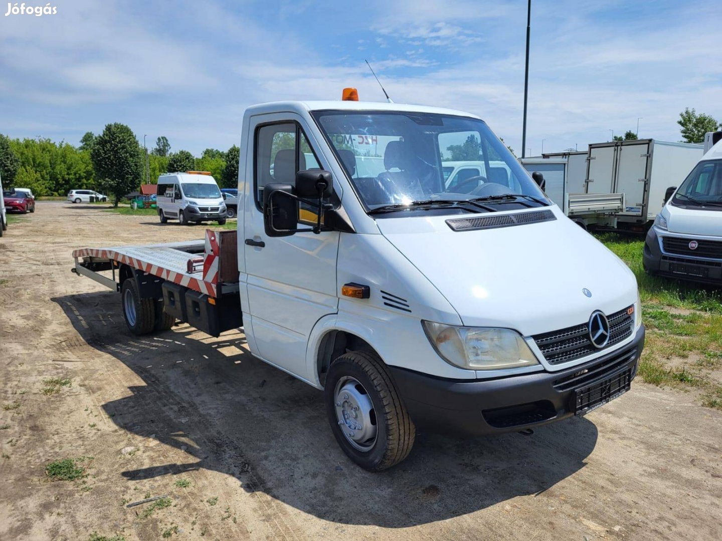 Mercedes-Benz Sprinter 411 CDI Autószállító + C...