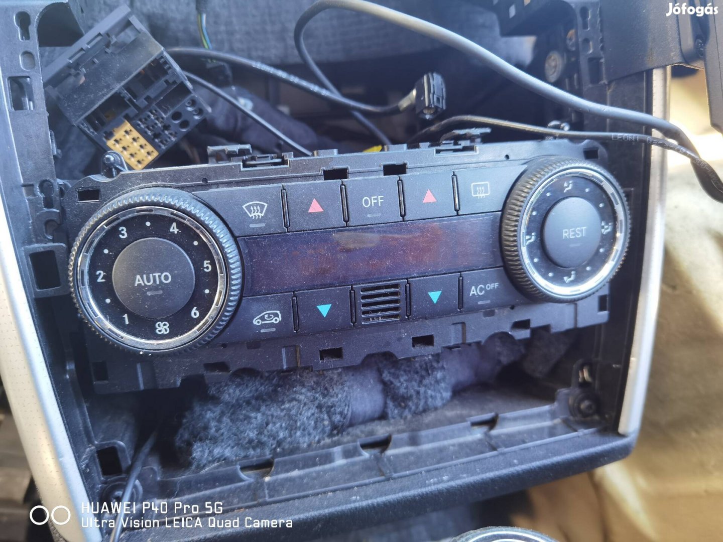 Mercedes Benz W169 A digit klíma panel