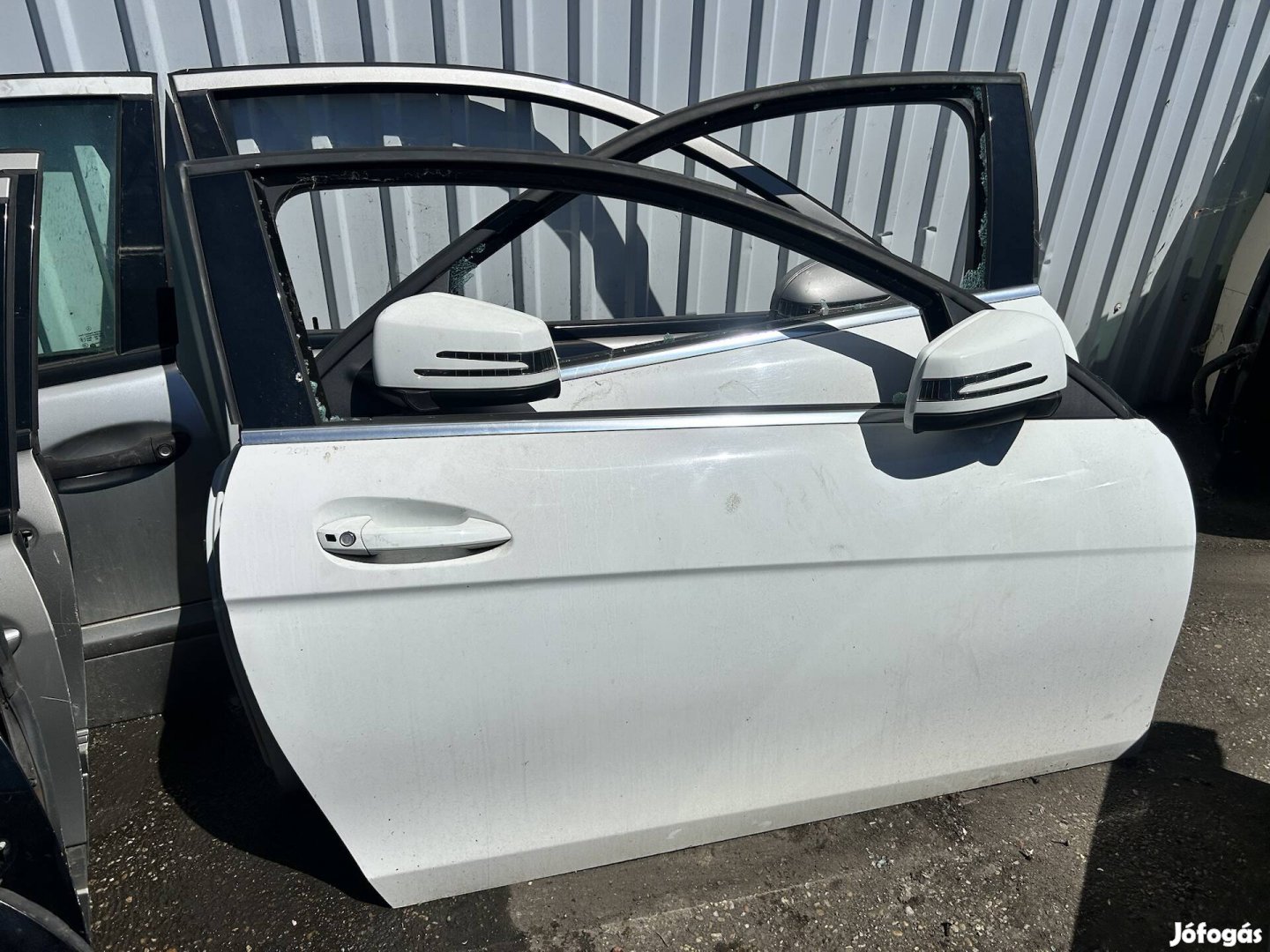Mercedes Benz W204 C coupe bal, jobb ajtó