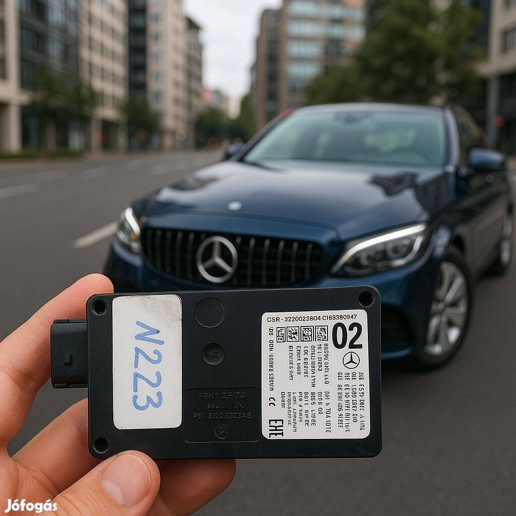 Mercedes-Benz W205 - W212 - W222 holttér figyelő modul A0009058104
