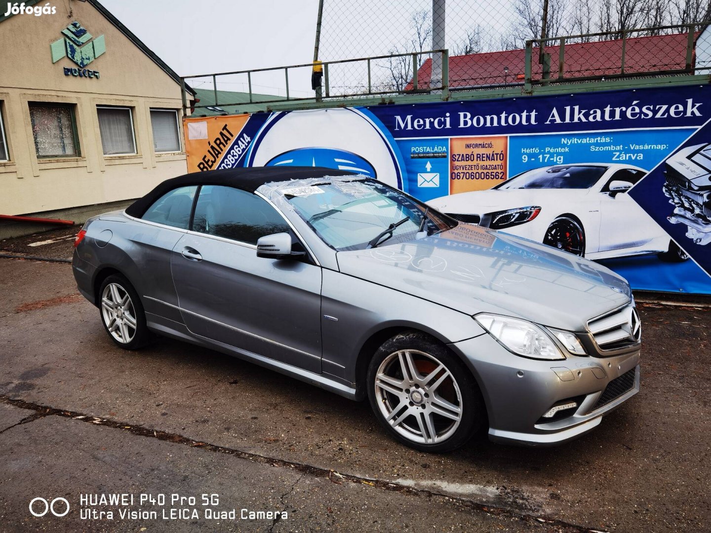 Mercedes Benz W207 E coupe 350CGI M272 Bontás