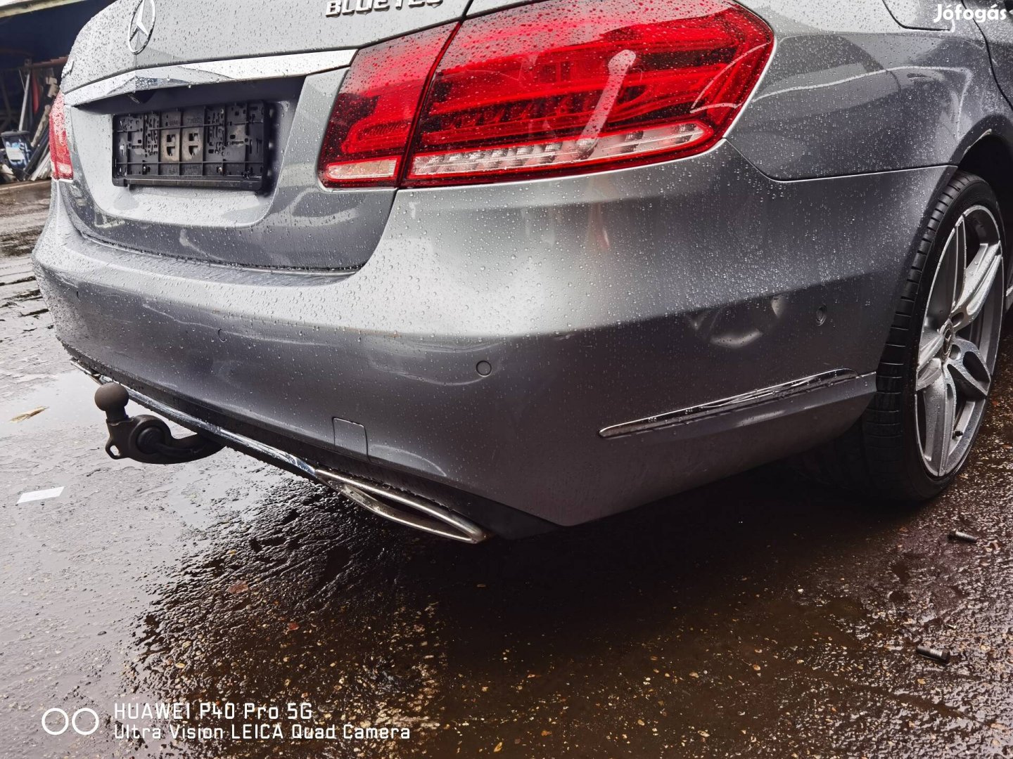 Mercedes Benz W212 E facelift hátsó lökhárító 