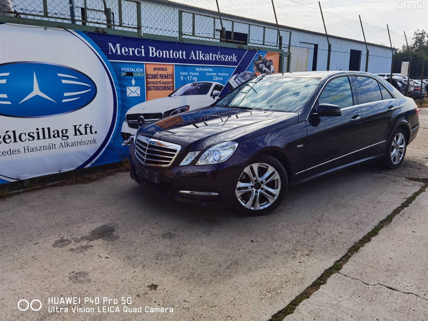 Mercedes Benz W212 E szedán OM651 250CDI  Bontás