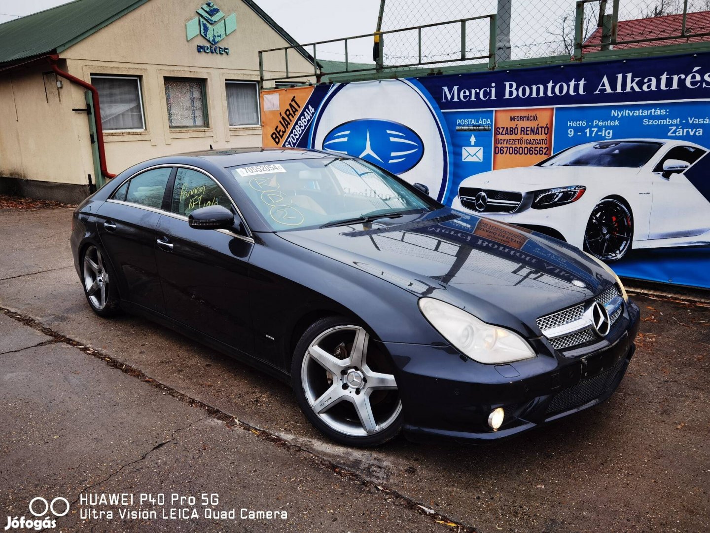 Mercedes Benz W219 CLS 320CDI OM642 Bontás 