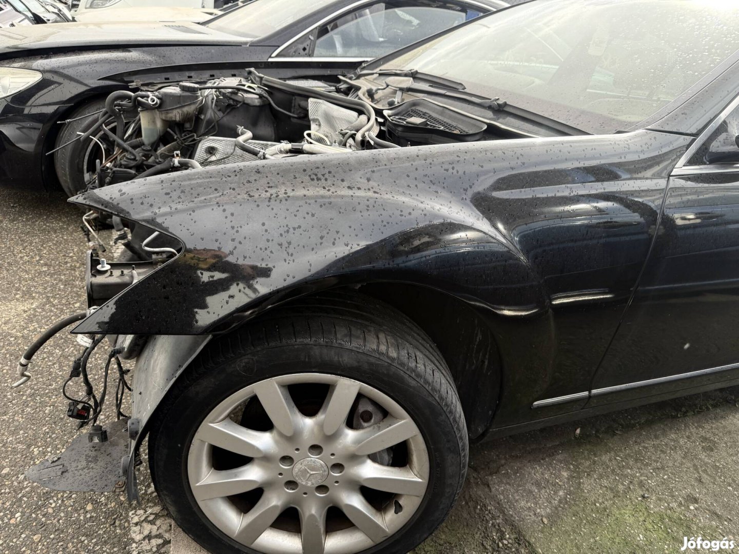 Mercedes Benz W221 S bal első sárvédő