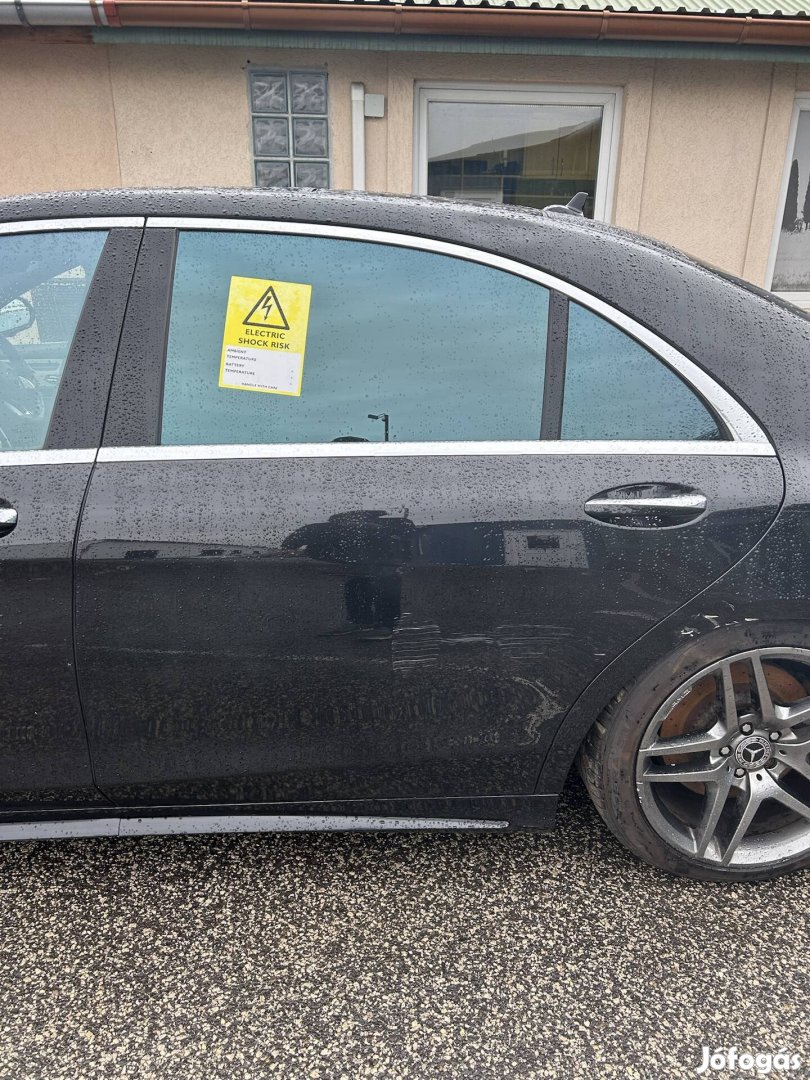 Mercedes Benz W222 S bal hátsó ajtó Long
